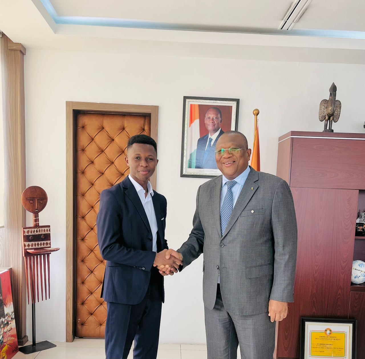 Rencontre avec M. Amadou Coulibaly, Ministre de la Communication et Porte-parole du Gouvernement